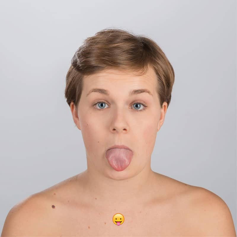 Rumblödelndes Humoji